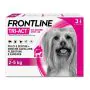 Frontline Tri-Act x3 Pipette, Antiparassitario Per Cani e Cuccioli (Taglia XS 2-5Kg) Contro Pulci, Zecche, Zanzare, Pappataci e Leishmaniosi thumbnail