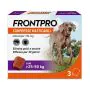FRONTPRO x3 Compresse Masticabili Antiparassitario Per Cani (25-50Kg) Contro Pulci, Zecche, Uova e Larve thumbnail