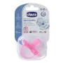 Chicco Physio Gommotto Ciuccio Rosa Silicone 6-12 Mesi thumbnail