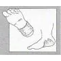 Medicazione assorbente in poliuretano espanso ligasano struttura a nido d'ape non sterile 24x16cm altezza 1cm 10 pezzi thumbnail
