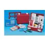 Cassetta pronto soccorso minikit per casa, ufficio e tempo libero. contenitore in abs antiurto e con supporto per il fissaggio alla parete thumbnail