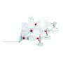 Pallone rianimatore monopaziente ambu spur ii per adulti peso superiore a 30 kg volume 1475 ml con sacca ossigeno volume 2600 ml maschera misura 5 e mediport thumbnail