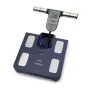 Bilancia pesapersone con monitor composizione corporea 4sensori peso percentuale massa grassa e massa muscolare bf511 colore turchese thumbnail