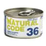 Natural Code Gatto Lattina (36) Adulto Tonno & Te' Verde 85 Gr thumbnail