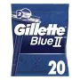 Gillette blue ii usa & getta standard 20 pezzi thumbnail