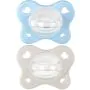 Chicco Dual Soft Succhietto Azzurro 2-6 Mesi 2 Pezzi thumbnail