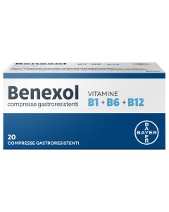 Benexol Trattamento per Carenza di Vitamine B 20 Compresse