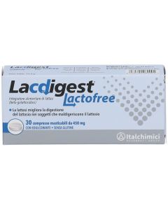 Lacdigest lactofree 30 compresse masticabili
