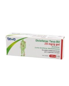 Diclofenac Te 20 mg/g Gel Antinfiammatorio 100 g