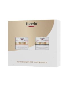 Eucerin Routine Anti-Et&agrave; Uniformante Hyaluron Filler + Elasticity cofanetto con crema giorno spf 30 ros&eacute; 50 ml + crema notte 50 ml
