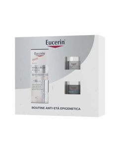 Eucerin Xmas Pack Epigenetic Serum Mini Cofanetto di Bellezza Epigenetic Serum 30 ml + Hyaluron Filler Crema SPF30 20 ml + Hyaluron Filler Crema Notte 20 ml