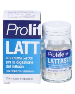 Prolife Lattasi Integratore Per Intolleranti al Lattosio 30 Compresse