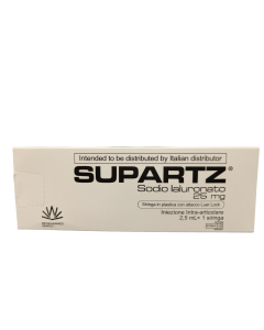 Supartz Siringa Intrarticolare Preriempita Acido Ialuronico 2,5 ml 25 Mg 1 Pezzo