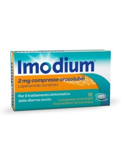 Imodium 2 mg 12 Compresse Orosolubili
