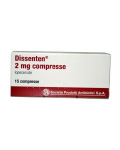Dissenten 2mg Loperamide cloridrato Diarrea 15 Compresse