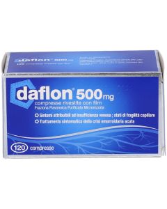Daflon 500 mg 120 Compresse Rivestite Con Film