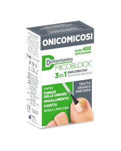 Dermovitamina Micoblock 3 In 1 Onicomicosi Soluzione Ungueale da 7 ml