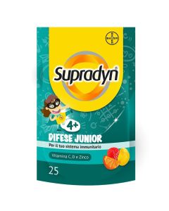 Supradyn Difese Junior Integratore per Bambini 25 Caramelle Gommose