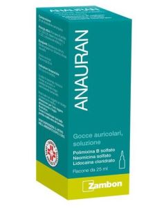 Anauran gocce auricolari flaconcino 25 ml