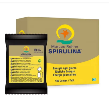 Spirulina Marcus Rohrer Ricarica 180 Compresse