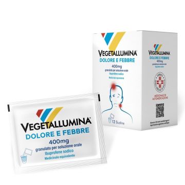 Vegetallumina dolore e febbre 400 mg granulato per soluzione orale