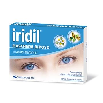 Iridil Masch.riposo Occhi 4pezzi