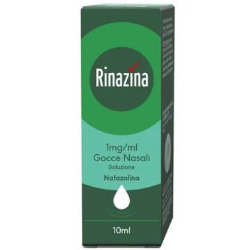 Rinazina Gocce Nasali 0,1% Adulti 10 ml Decongestionanti