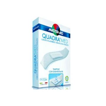 Cerotto Master Aid Quadra Dermoattivo Medio 10 Pezzi