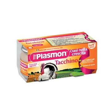 Plasmon Omog Tacchino 120gx2pezzi