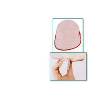 Sacca urostomia hollister conform 2 stoma 55mm con valvola di scarico flangia e rivestimento in tessuto non tessuto 10 pezzi