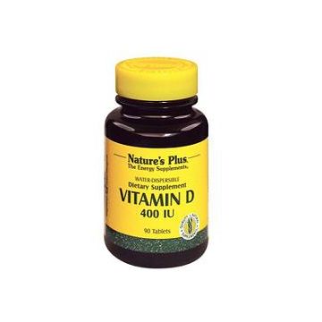NaturesPlus Vitamina D 400 UI idrosolubile 90 Tavolette