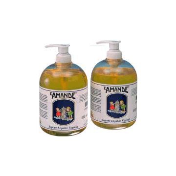 L'Amande Marseille Sapone Vegetale Olii Essenziali 500ml