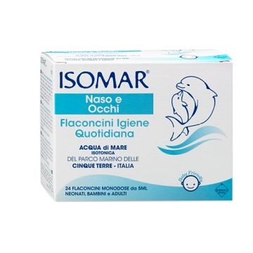Isomar Naso e Occhi Soluzione Isotonica 24 flaconcini 5 ml