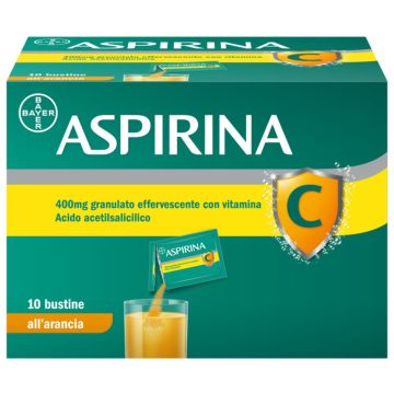Aspirina C per Raffreddore Febbre e Influenza 10 Buste