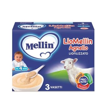 Liomellin liofilizzato agnello 3 vasetti