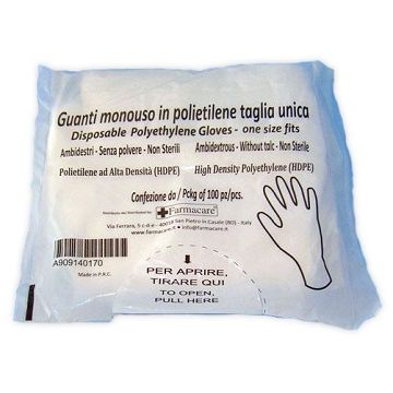 Guanti Monouso Pvc 100pezzif/care