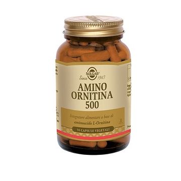 Amino Ornitina 500 50 capsule solgar
