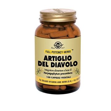 Solgar artiglio del diavolo integratore alimentare 100 capsule