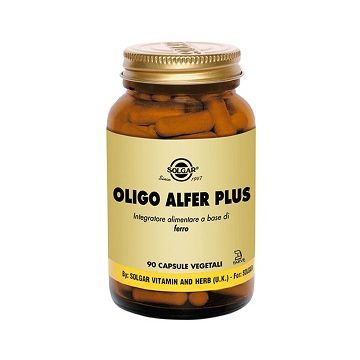 Solgar oligo alfer plus integratore alimentare 90 capsule