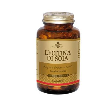 Lecitina soia 1200 100 perle solgar