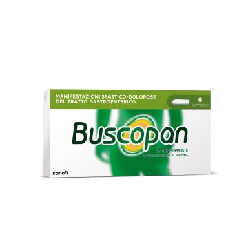 Buscopan 10 mg N-butilbromuro di Joscina Antispastico 6 Supposte