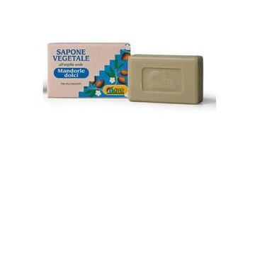 Sapone vegetale all'argilla verde e mandorle dolci 100 g