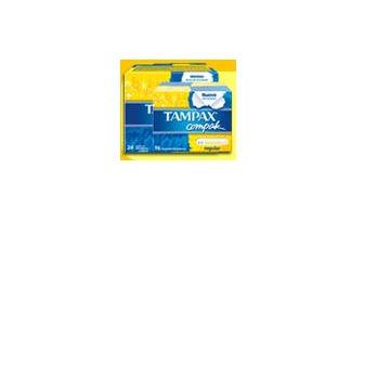 Tampax compak regular 16 tamp.
