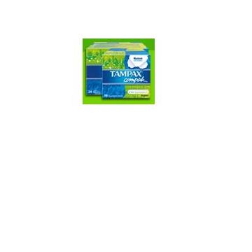 Tampax compak super 16 tamp.