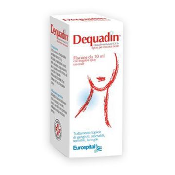 Dequadin 0,5% Spray Per Mucosa Orale Flacone 10 ml