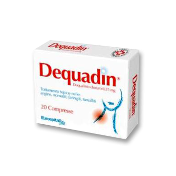 Dequadin 20compresse 0,25mg