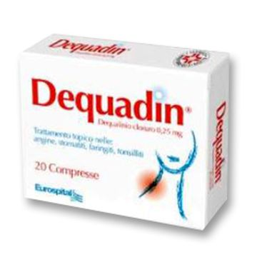Dequadin 20compresse 0,25mg