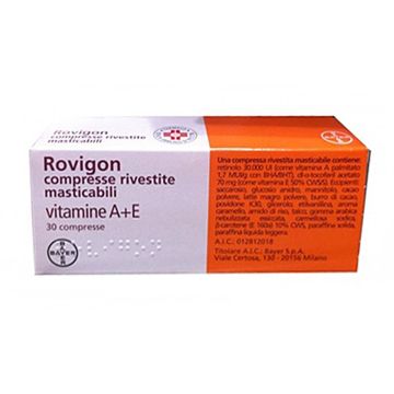 Rovigon 30 compresse rivestite masticabili