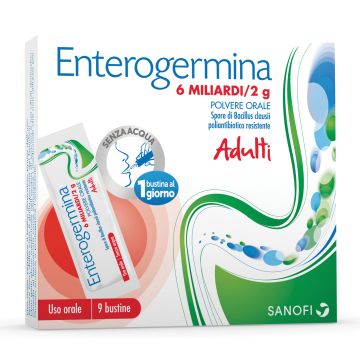 Enterogermina 6 miliardi 9 bustine orosolubili