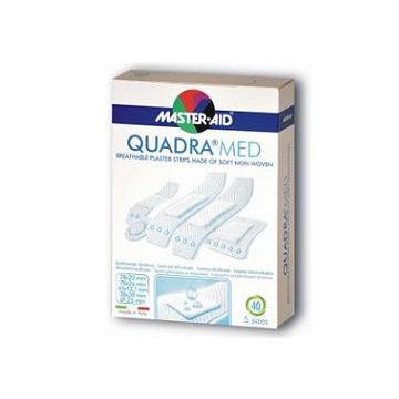 Cerotto Master Aid Quadra Dermoattivo Formati Assortiti 20 Pezzi